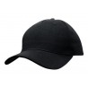 Cap - mod. 3965:Black, Cotton twill